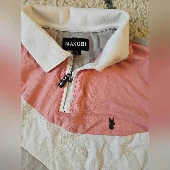 Makobi jeans polo men's large - Picture 3 of 8